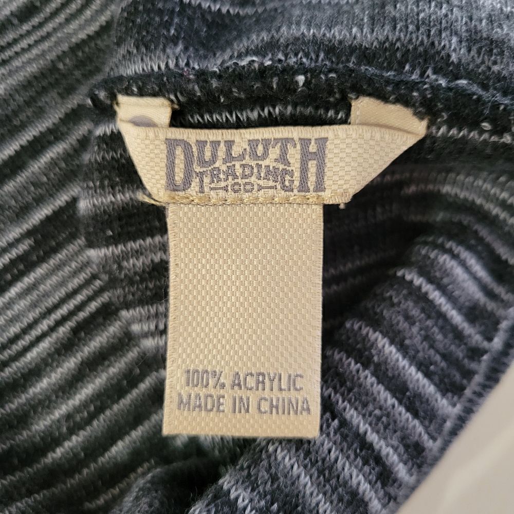 Duluth Trading Co. Gray Multi Acrylic Infinity Scarf - Picture 2 of 9